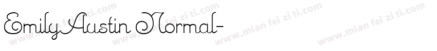 EmilyAustin Normal字体转换